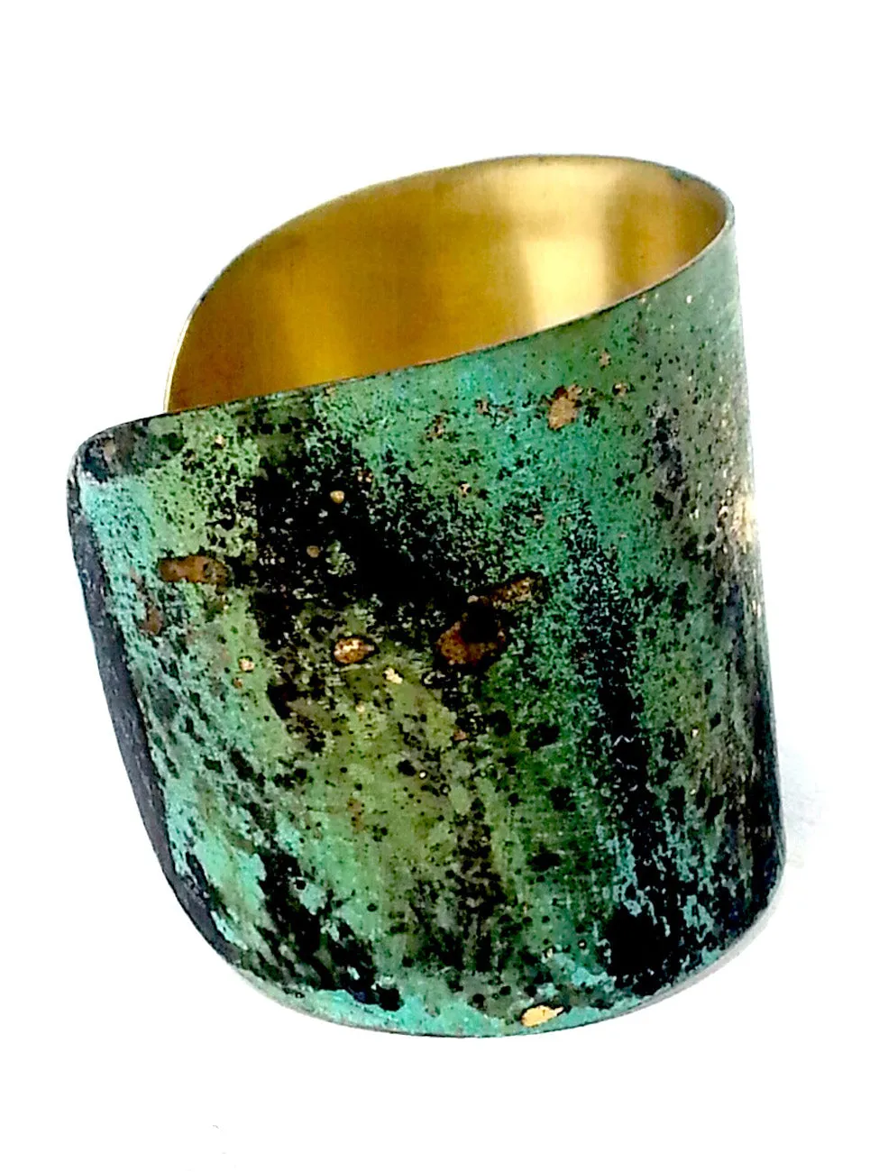 Cuff Bracelet Garden Patina