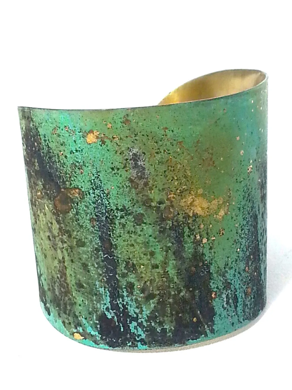 Cuff Bracelet Garden Patina