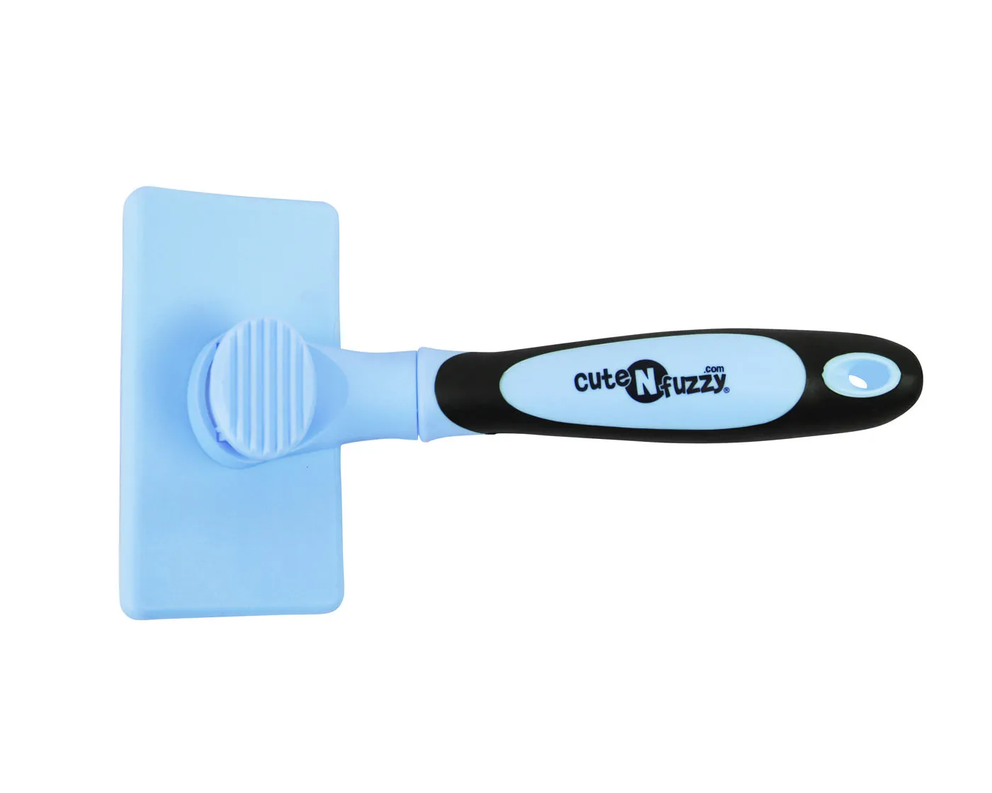 CuteNfuzzy Self Cleaning Pet Slicker Brush