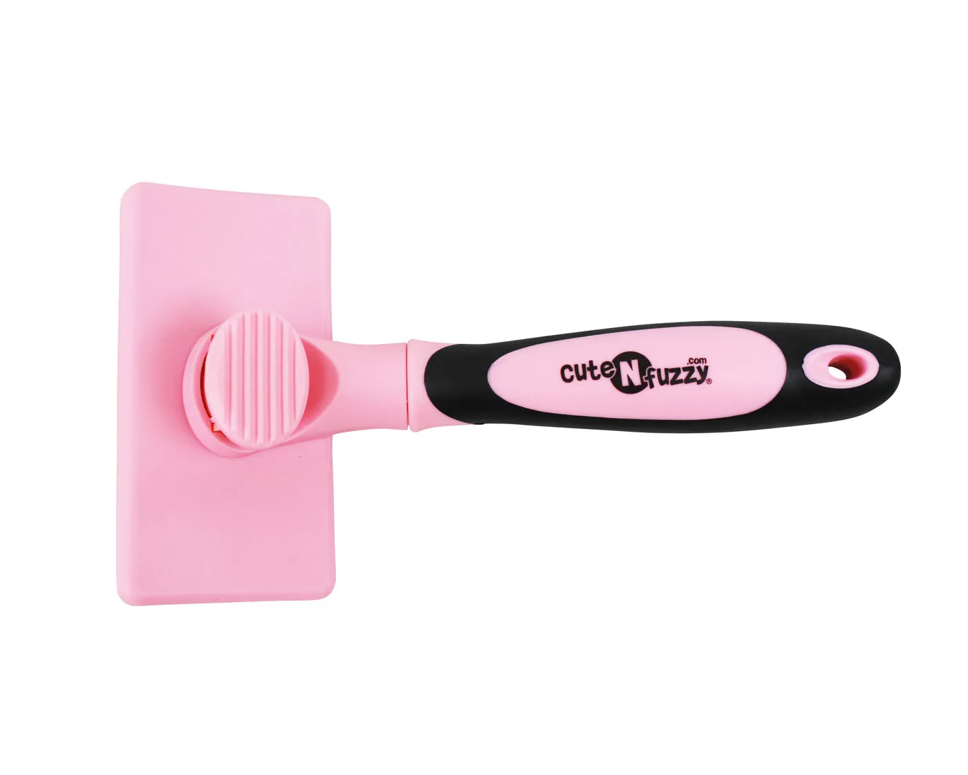 CuteNfuzzy Self Cleaning Pet Slicker Brush