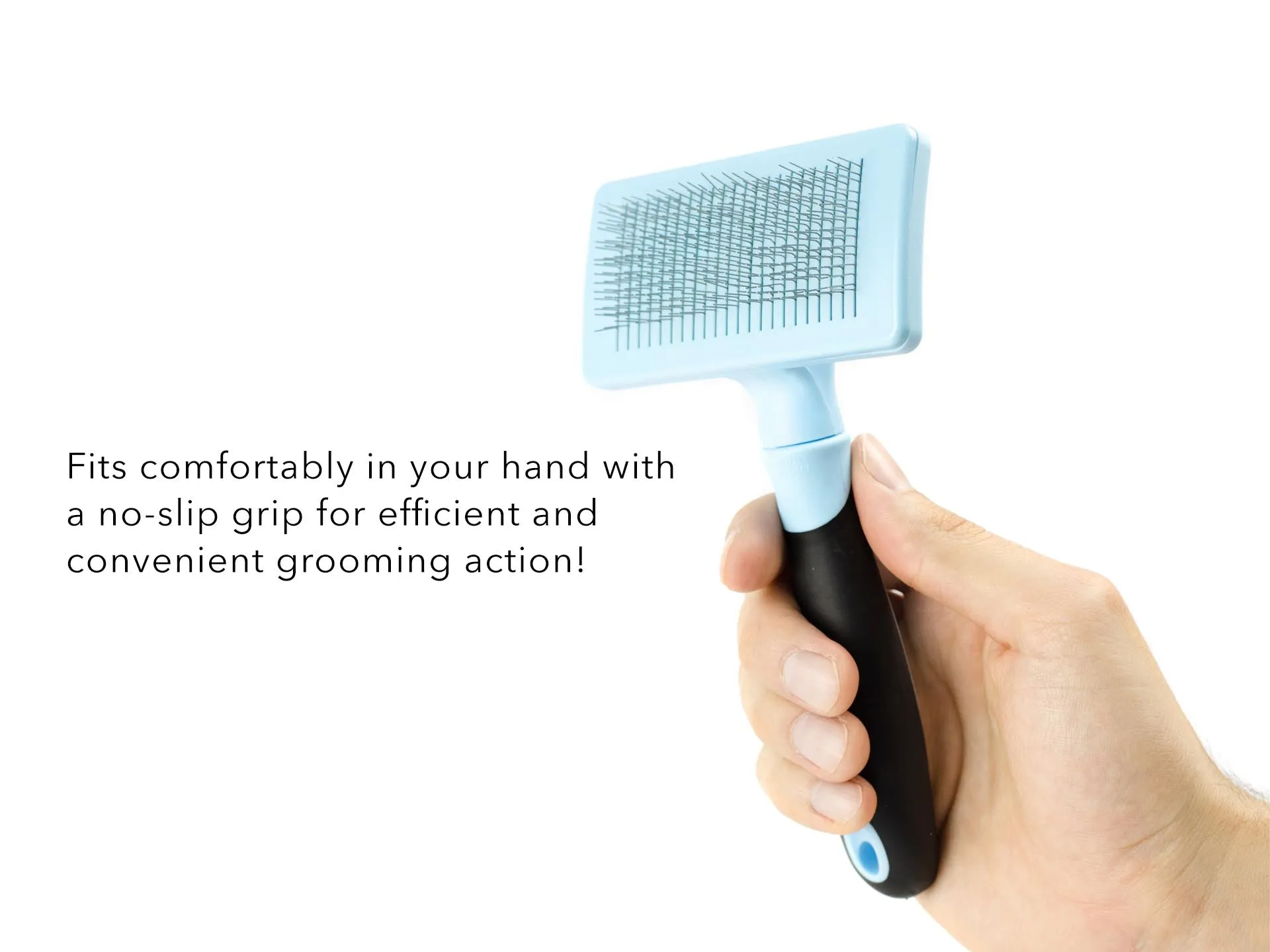 CuteNfuzzy Self Cleaning Pet Slicker Brush