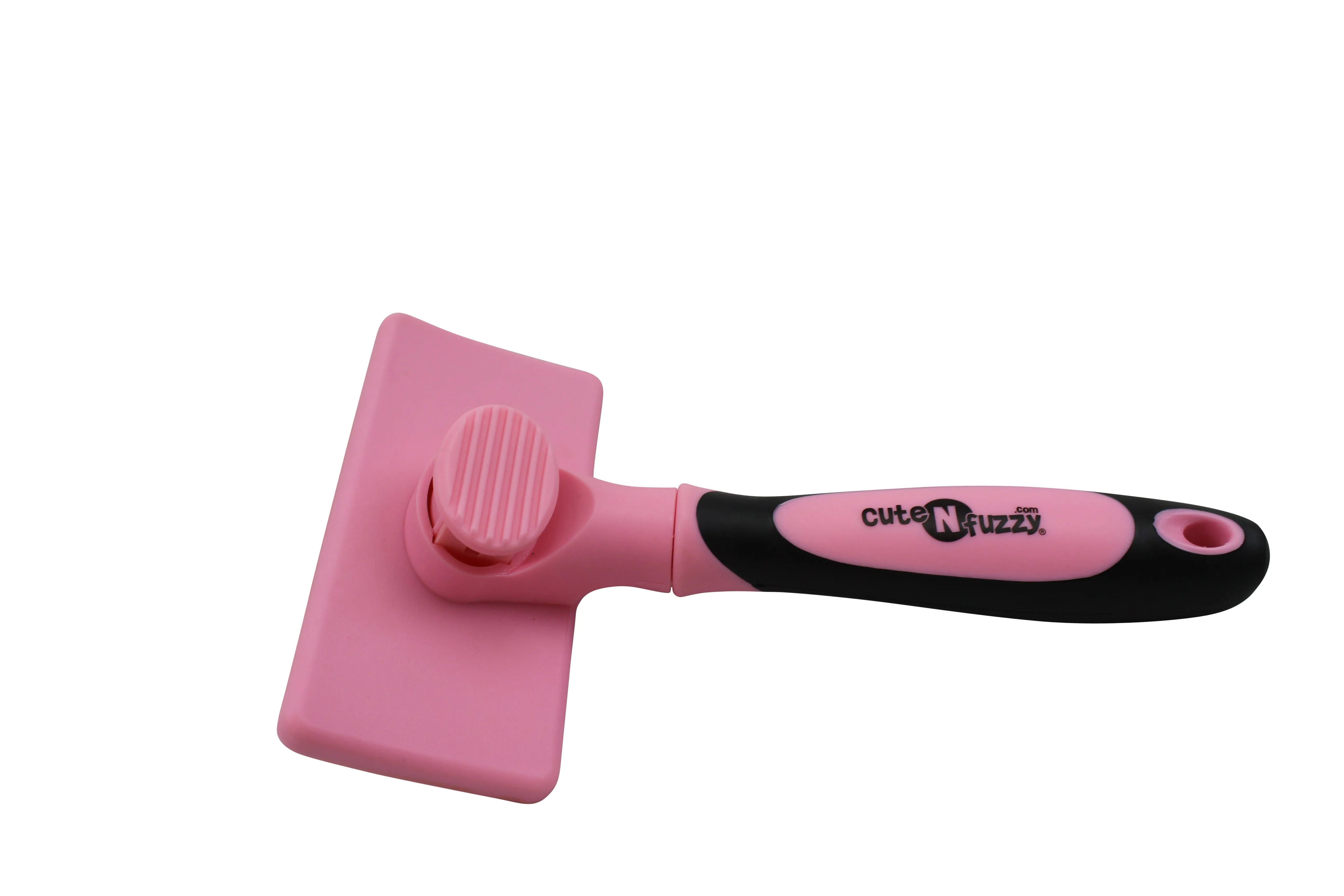 CuteNfuzzy Self Cleaning Pet Slicker Brush