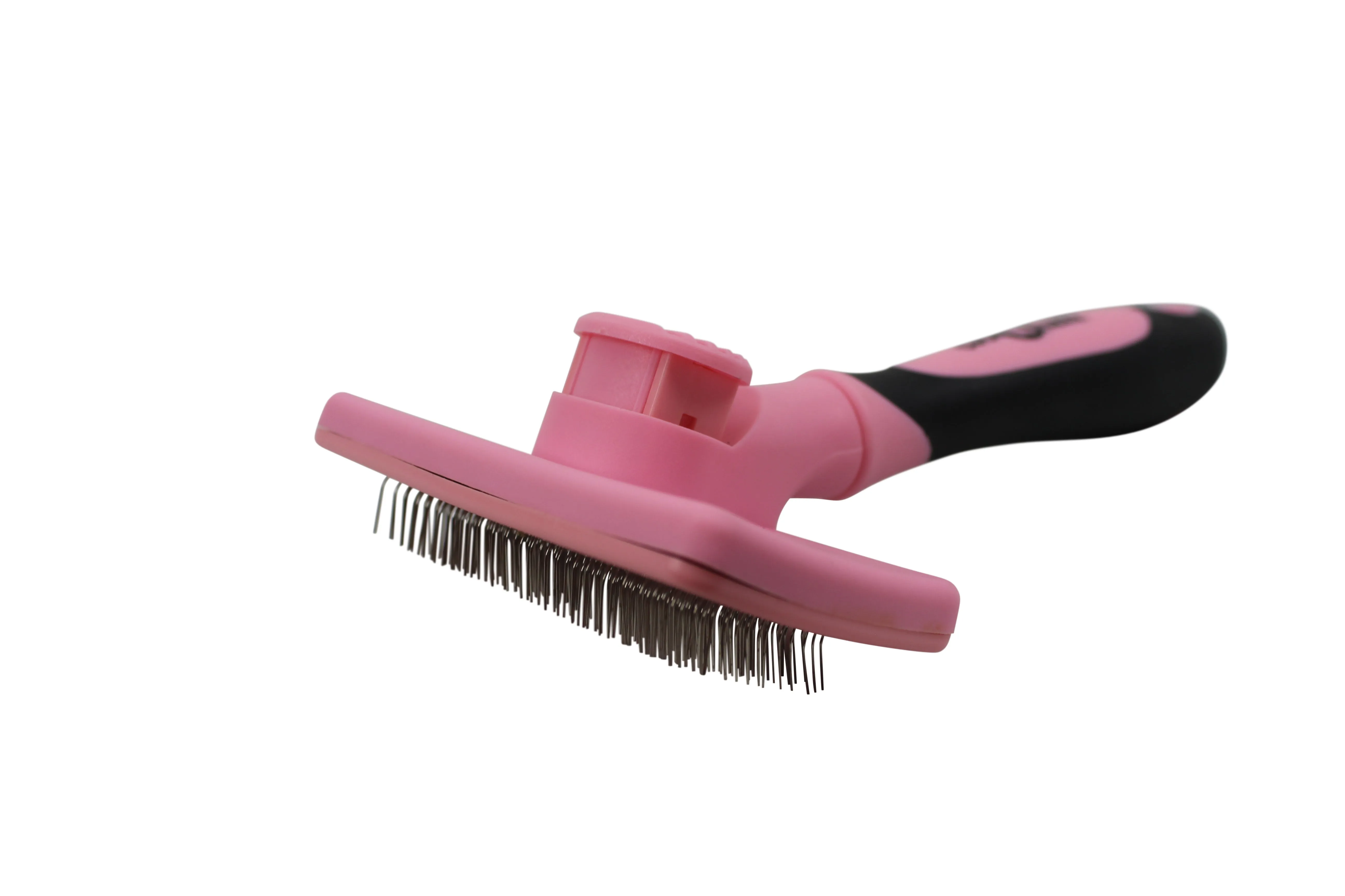 CuteNfuzzy Self Cleaning Pet Slicker Brush