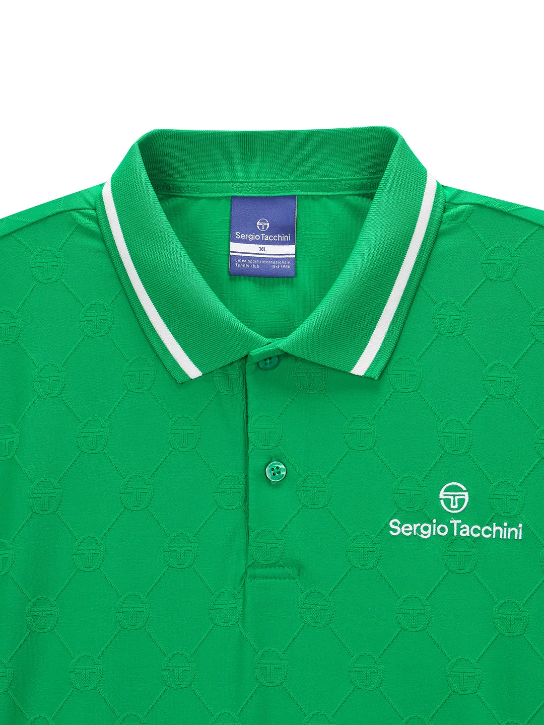 Daily Monogram Polo Shirt- Green