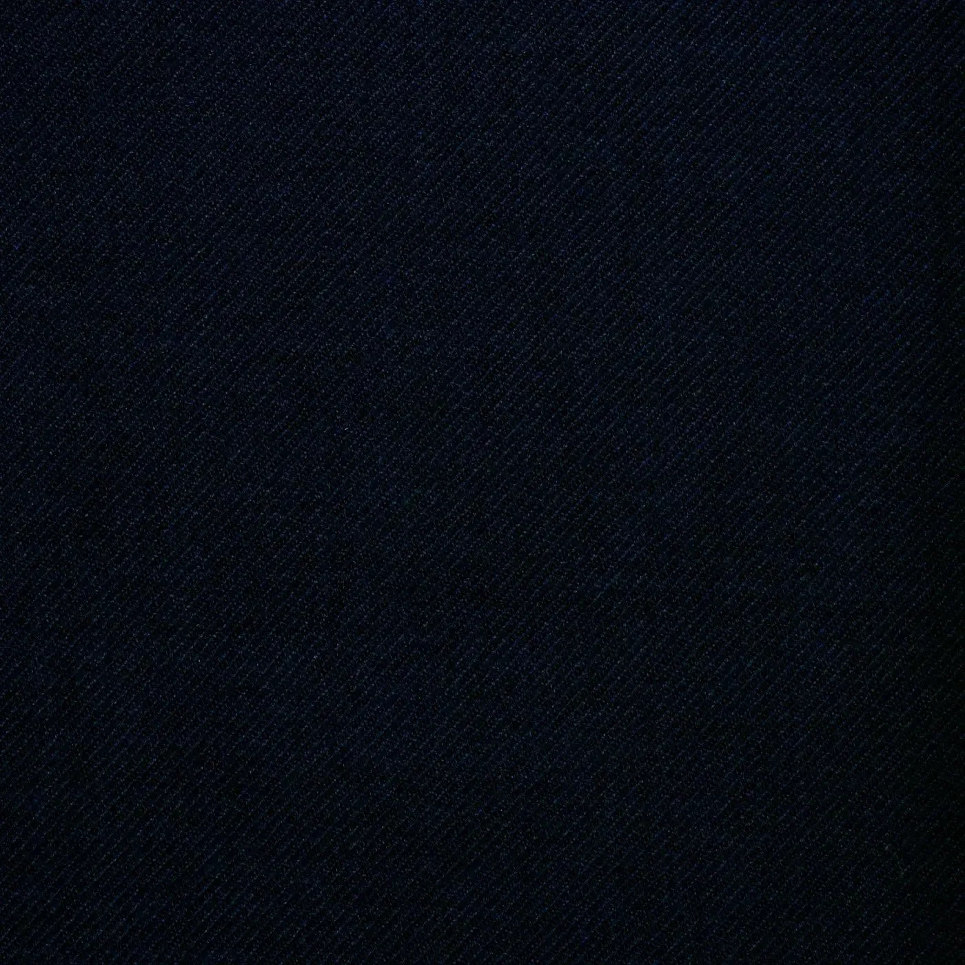 Dark Navy Blue Twill All Wool Suiting