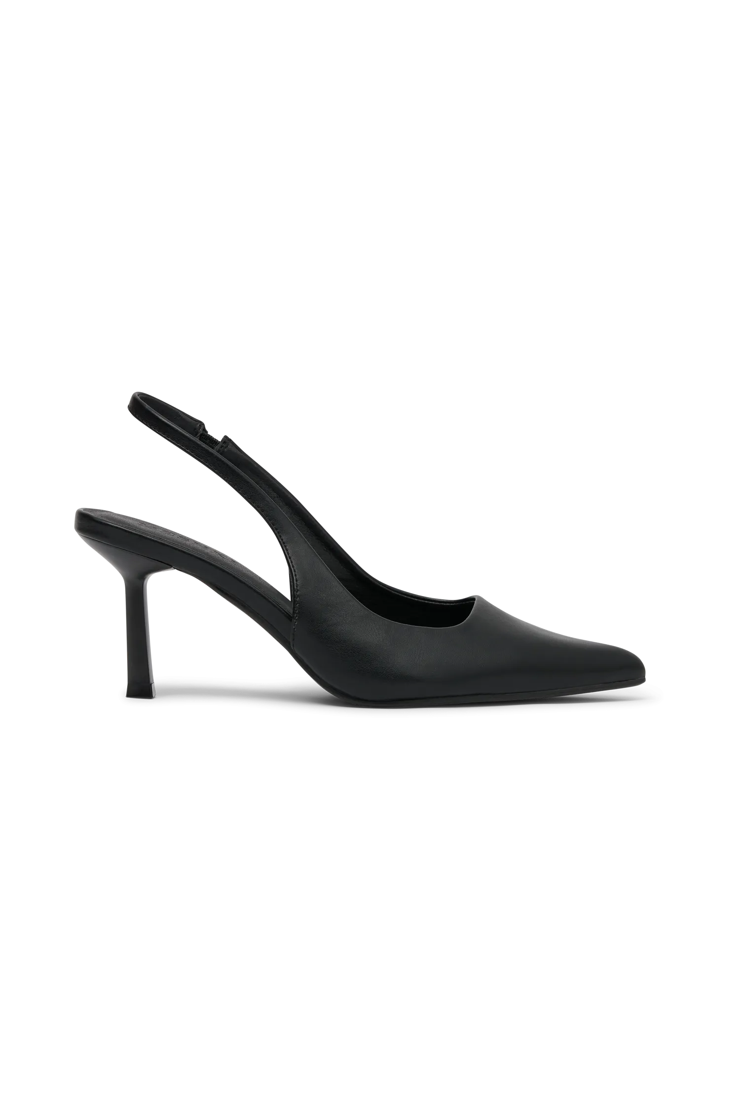 Dasha Sling Back Heels - Black