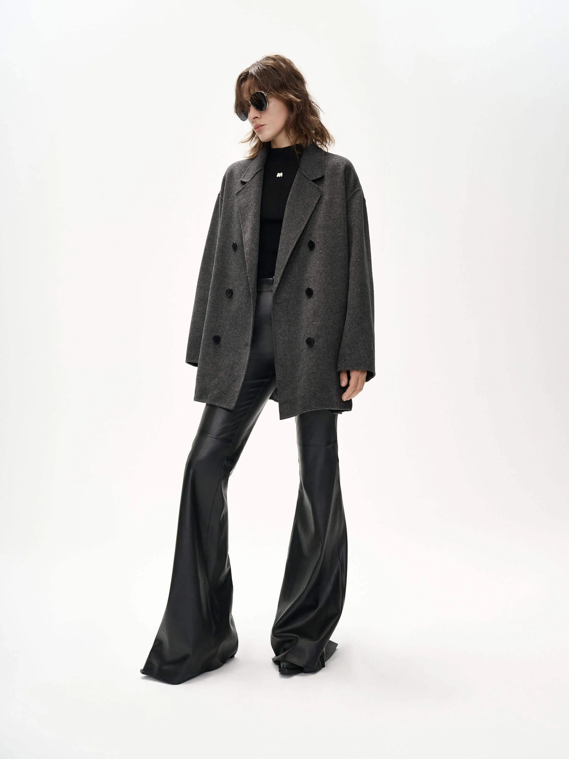 Double Faced Wool Coat