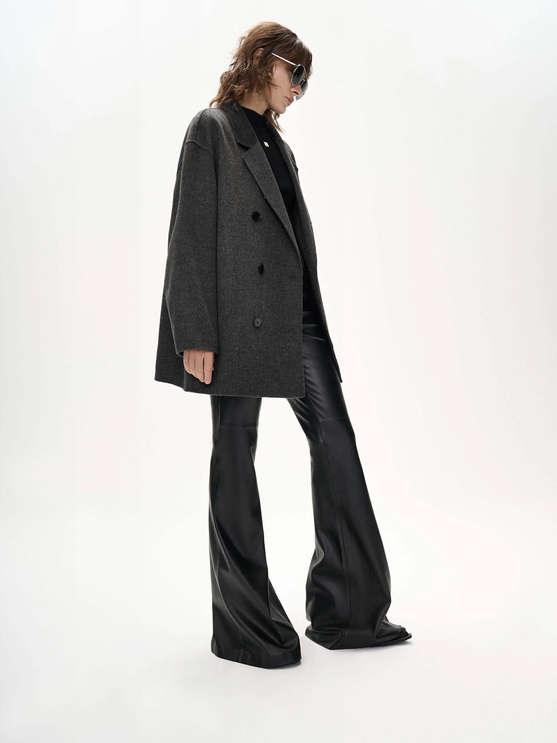 Double Faced Wool Coat