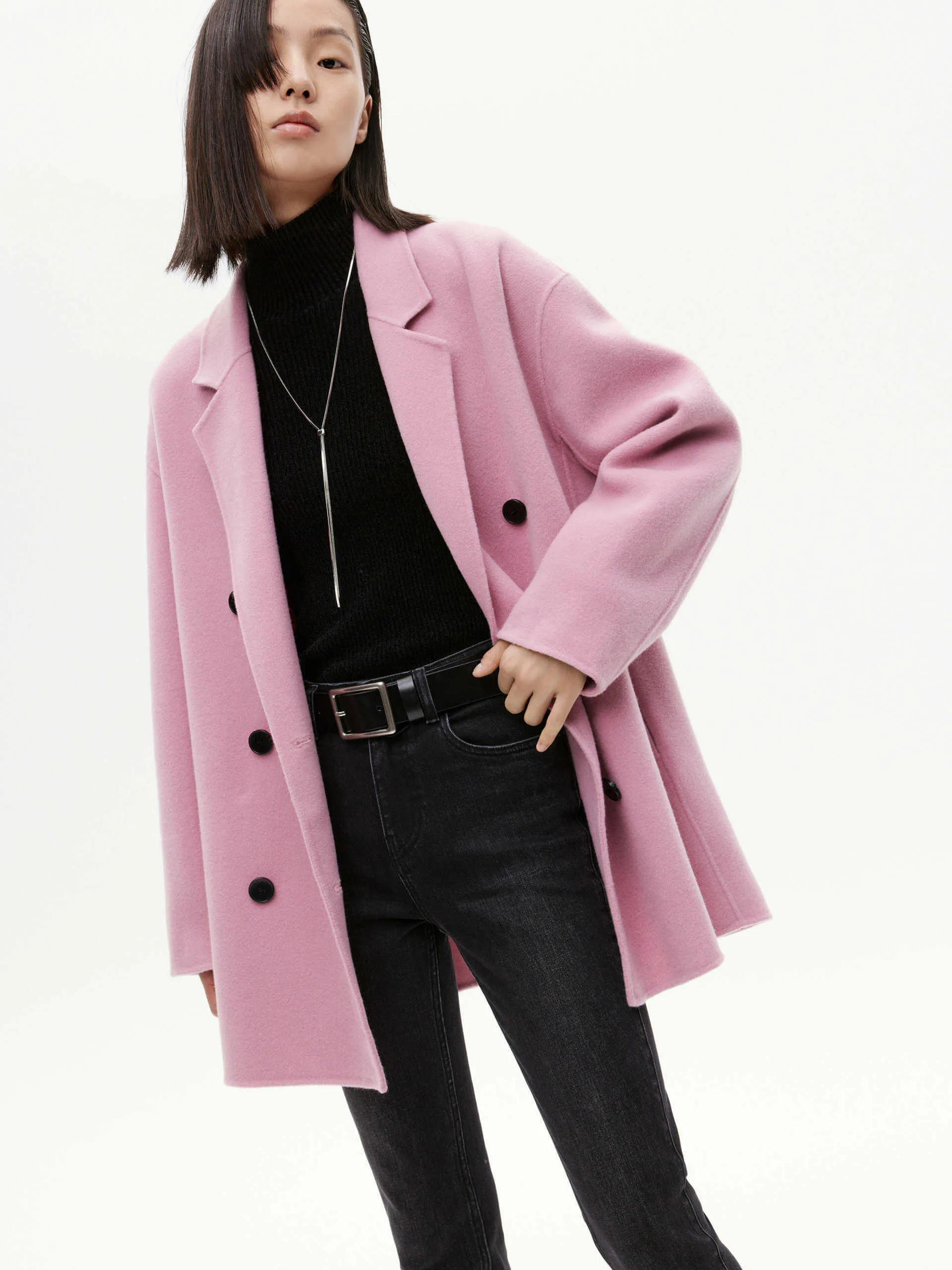 Double Faced Wool Coat