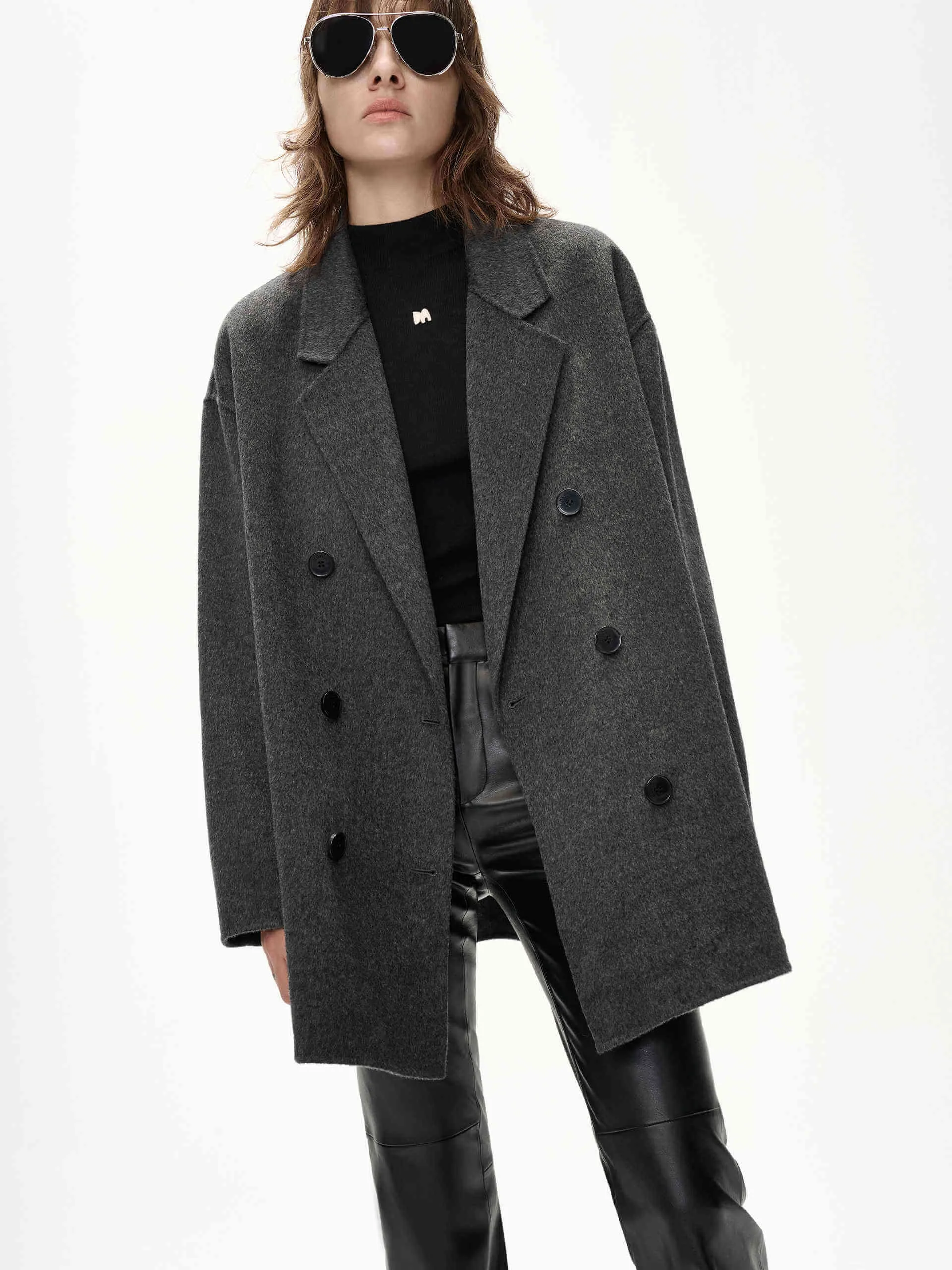 Double Faced Wool Coat