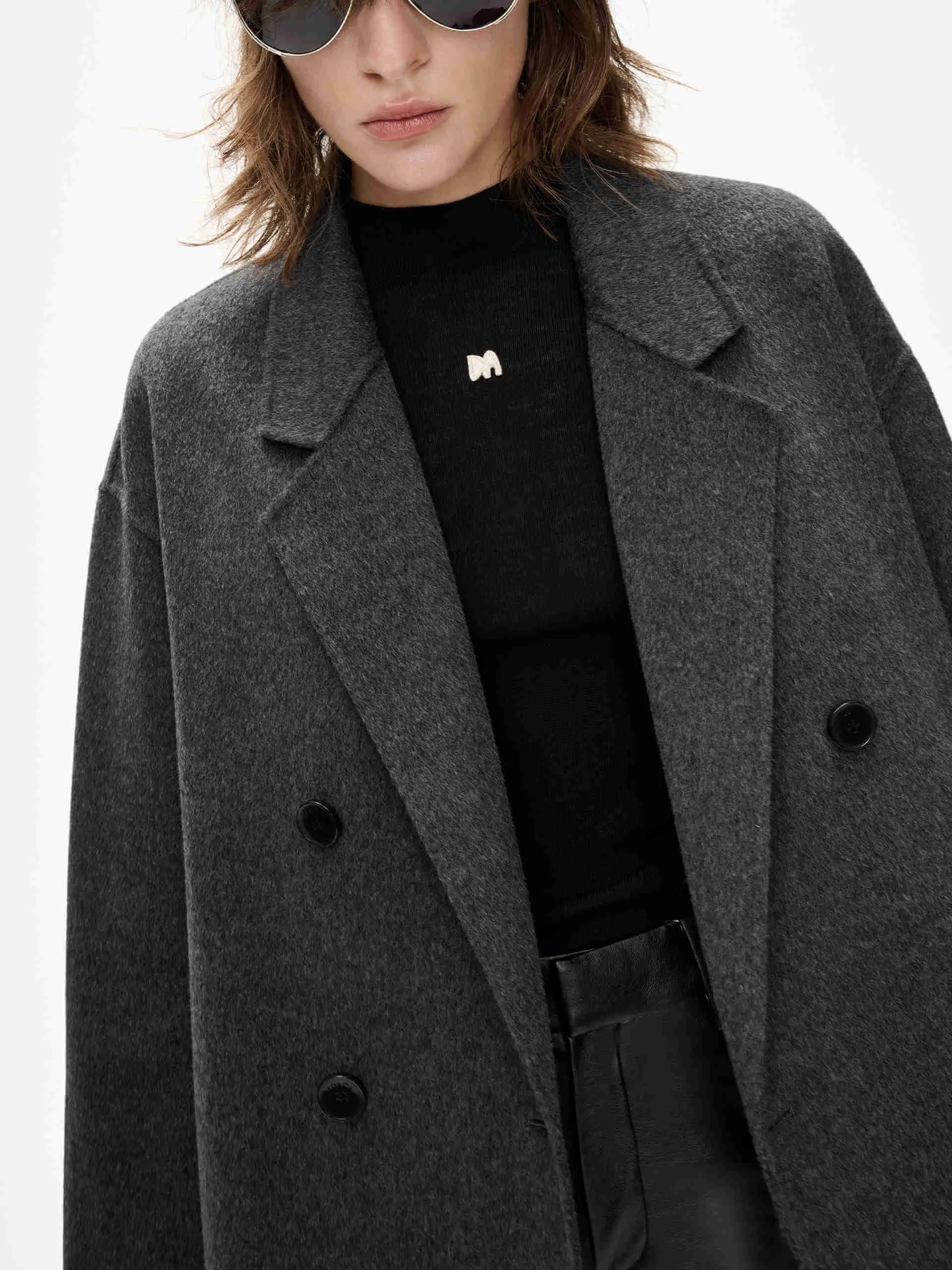 Double Faced Wool Coat