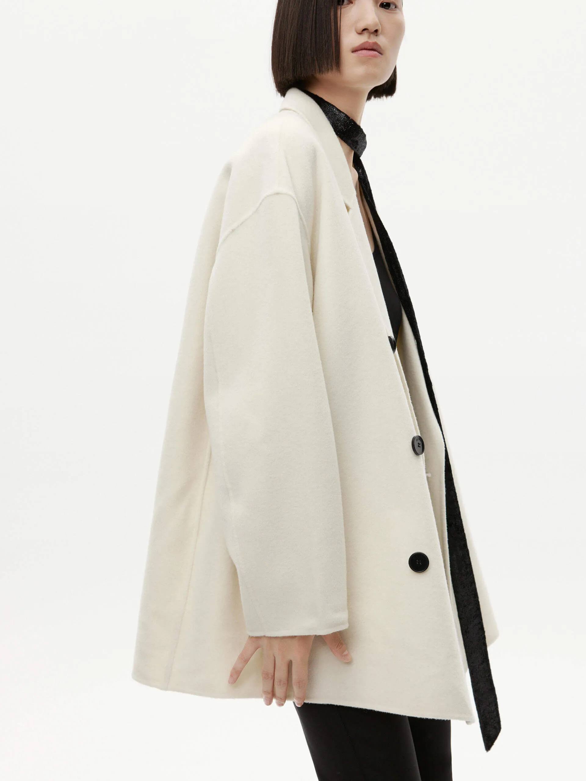 Double Faced Wool Coat