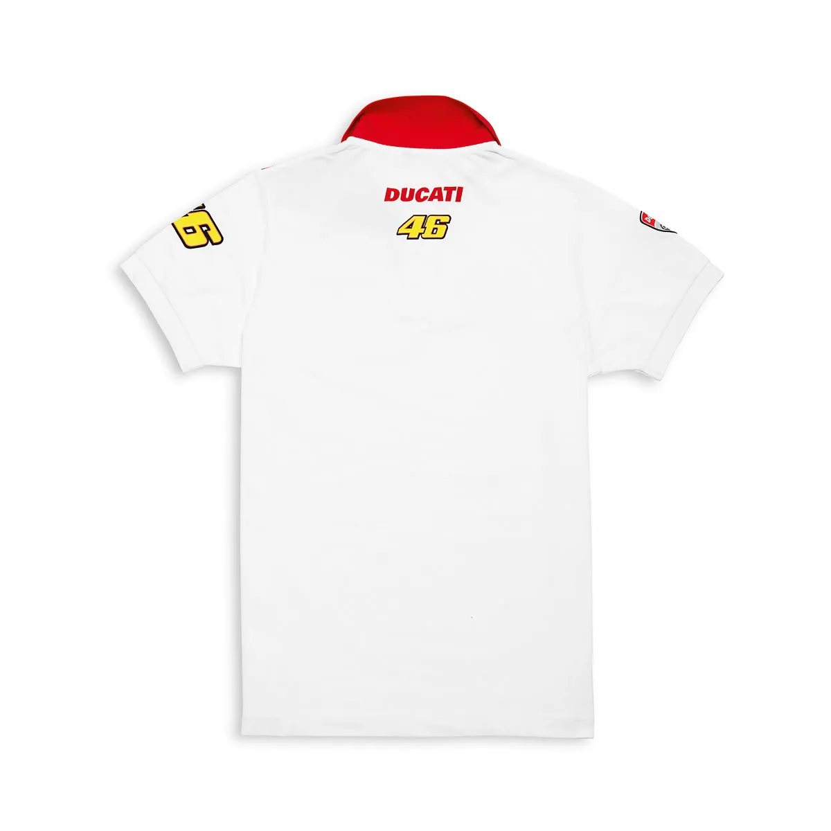 Ducati Men's Valentino Rossi D46 Moto GP Team Short Sleeve Polo