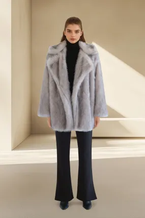 FAUX FUR COAT