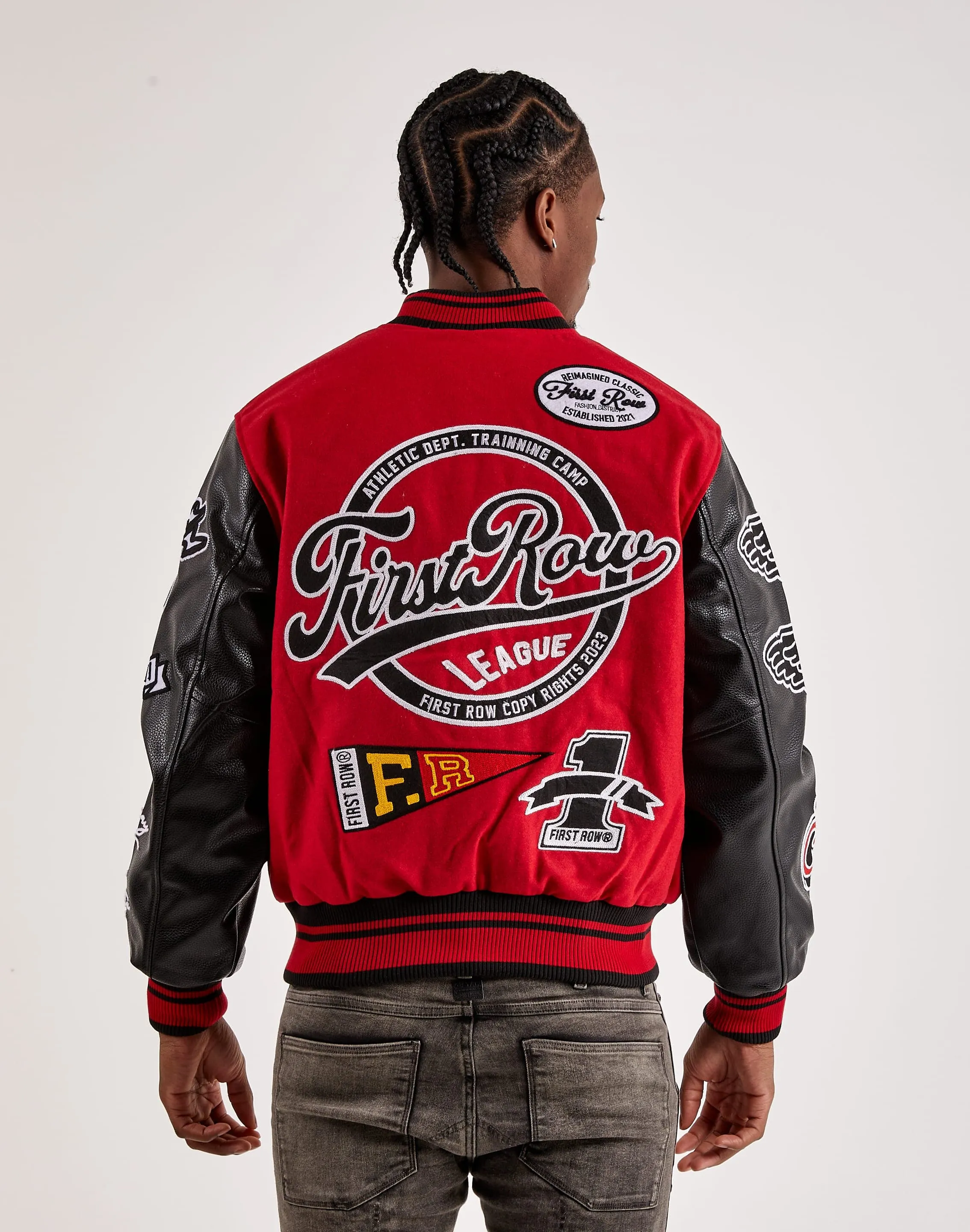 First Row The Best Never Rest Varsity Jacket