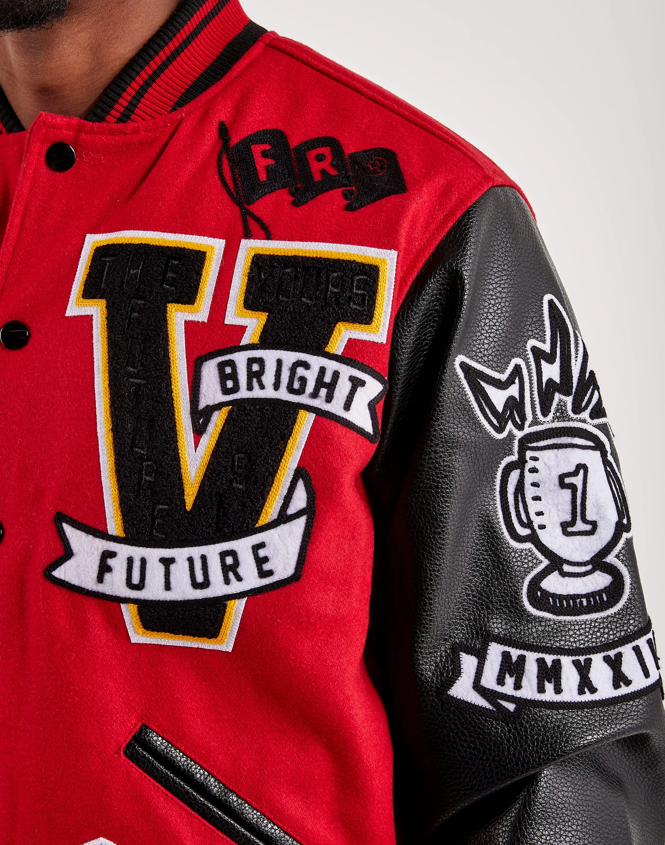 First Row The Best Never Rest Varsity Jacket