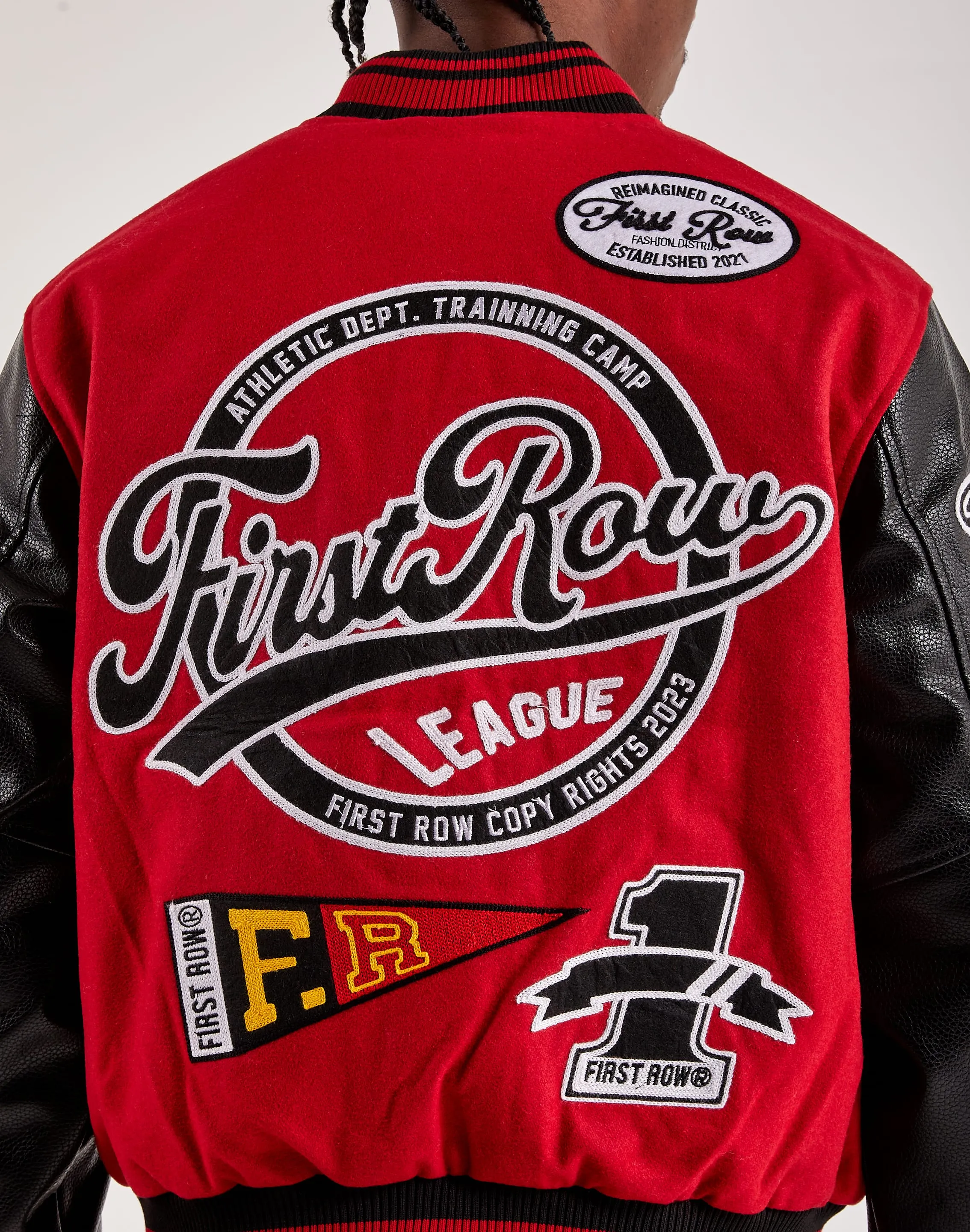 First Row The Best Never Rest Varsity Jacket