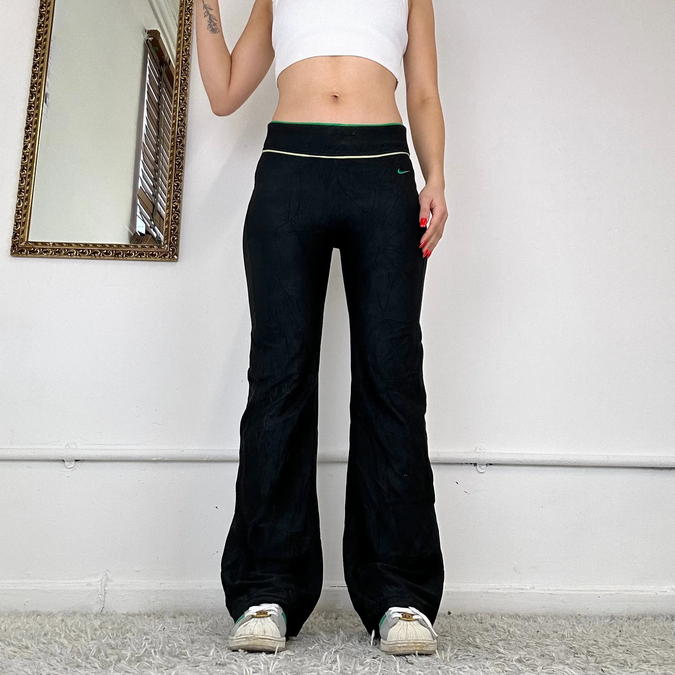 flared nike yoga pants