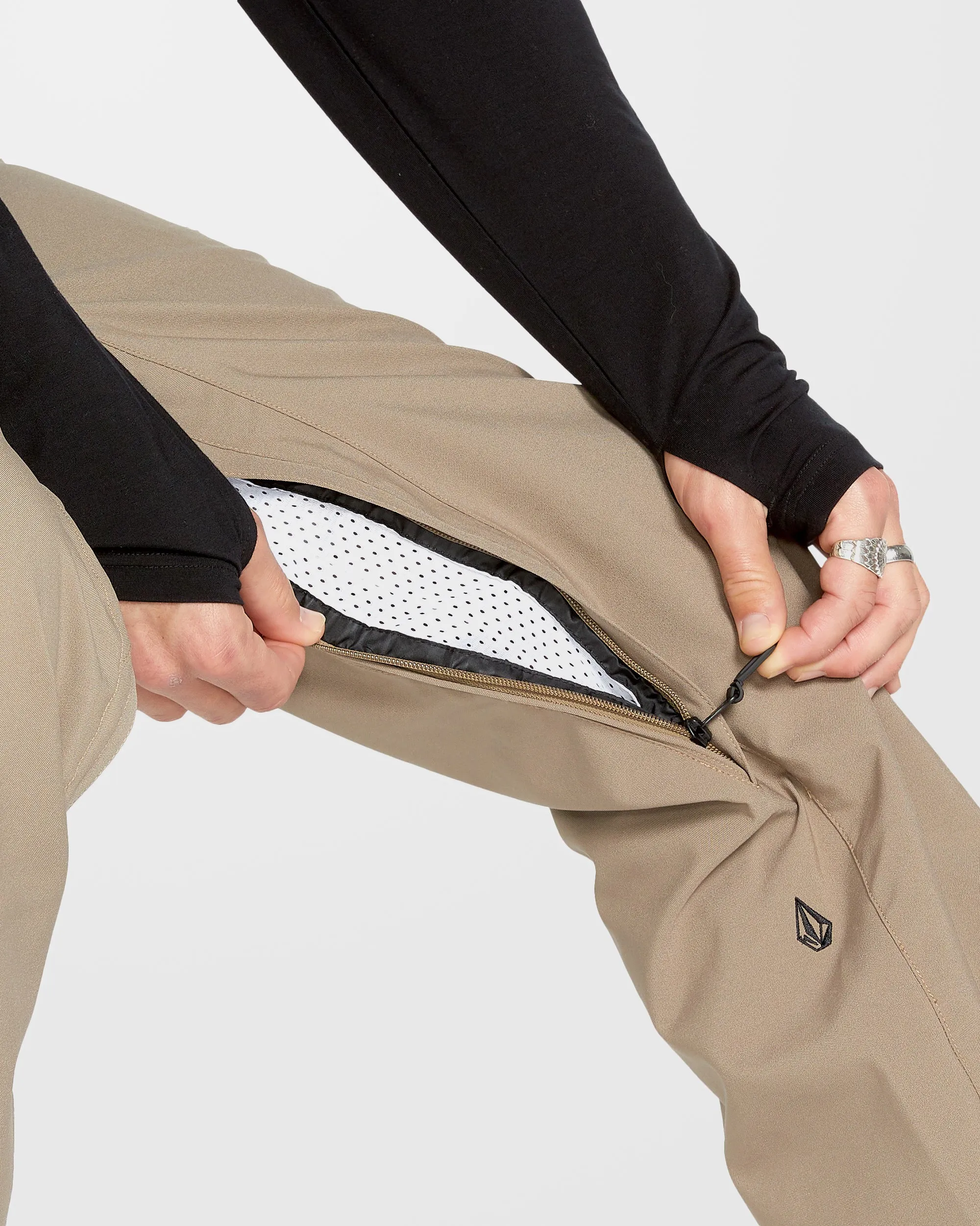 Freakin Snow Chino Trousers - Chestnut Brown