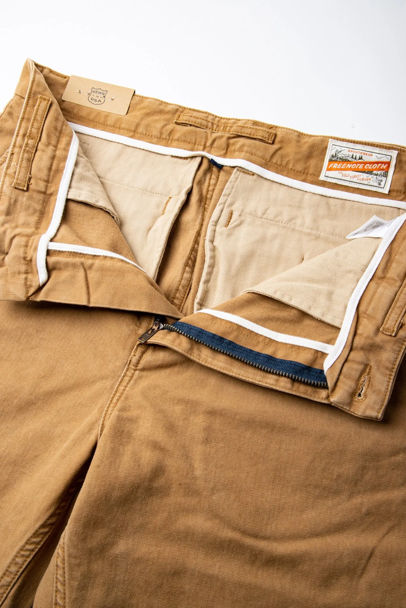 Freenote Cloth Deck Pant - Khaki