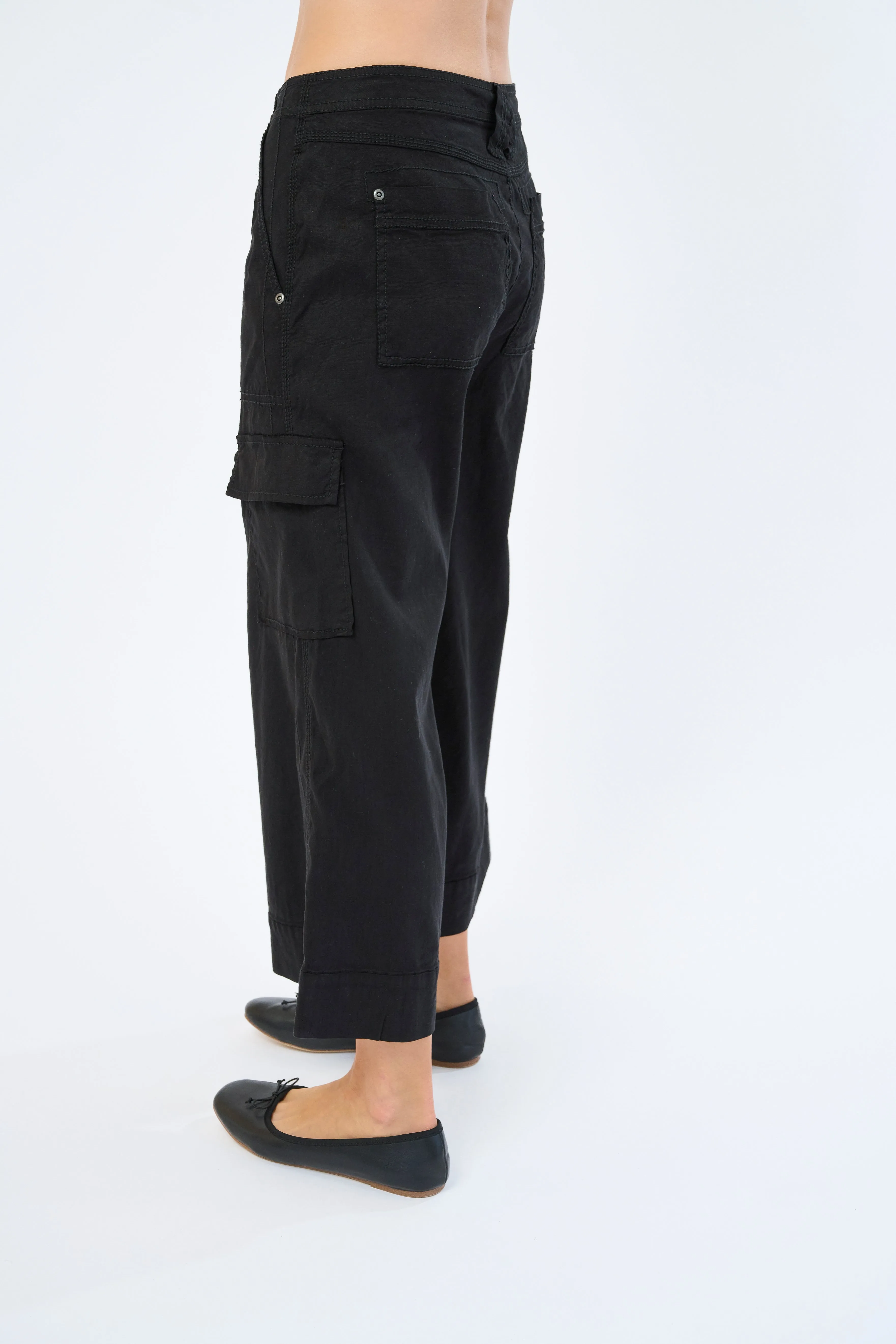 Galla Stretch Linen Pant