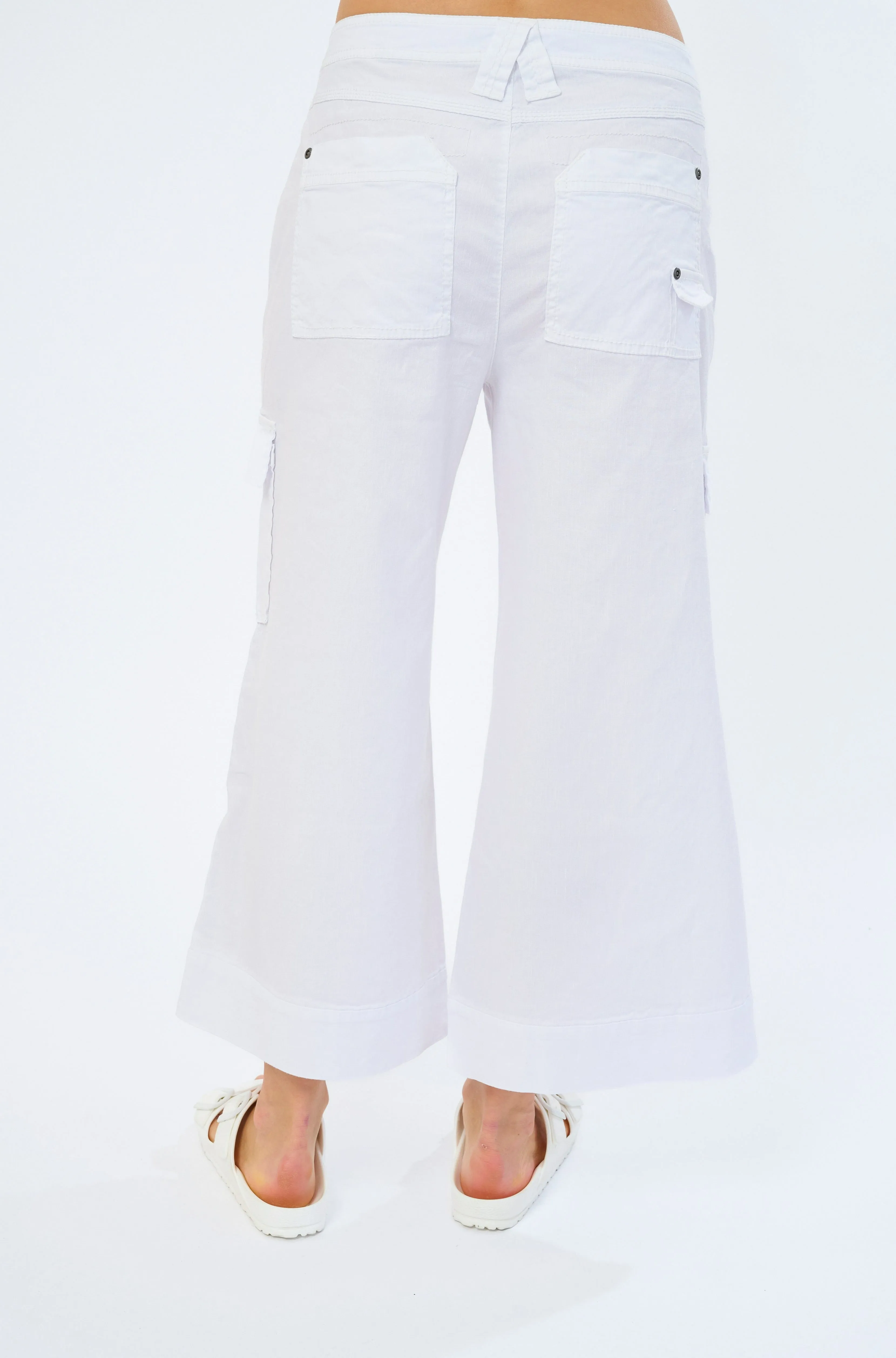 Galla Stretch Linen Pant