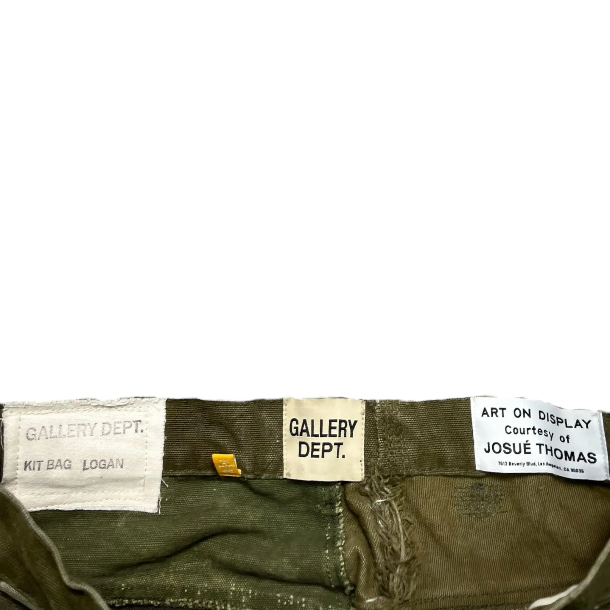 Gallery Department Logan Kit Carpenter Pants Army Green