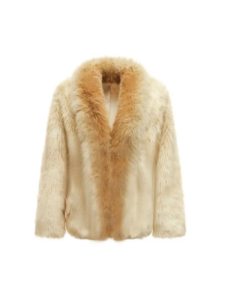 Gradient Fox Fur Coat【s0000010638】