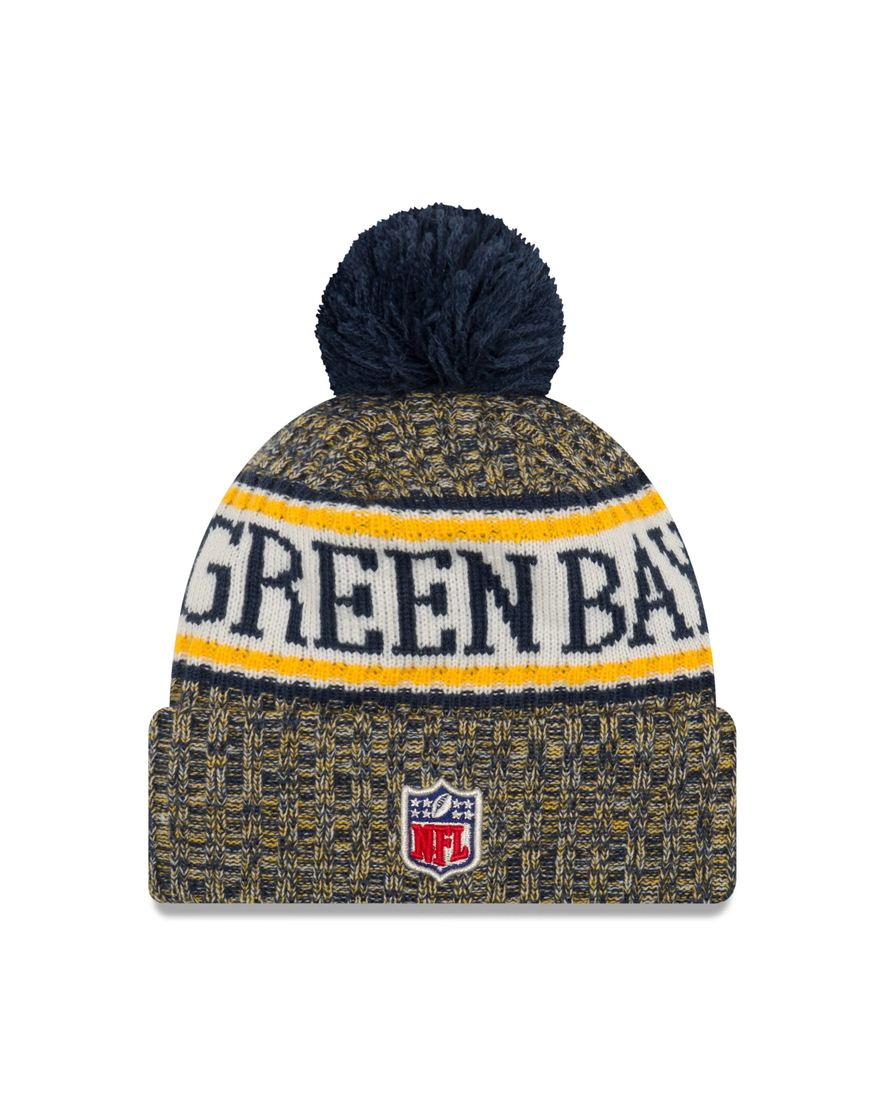 Green Bay Packers On Field Acme Throwback Knit Hat