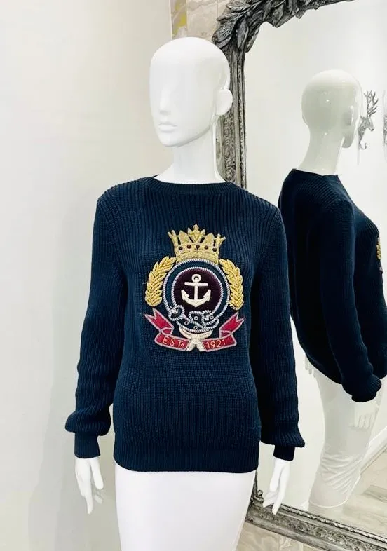 Gucci Chunky Cotton Knit Jumper. Size M