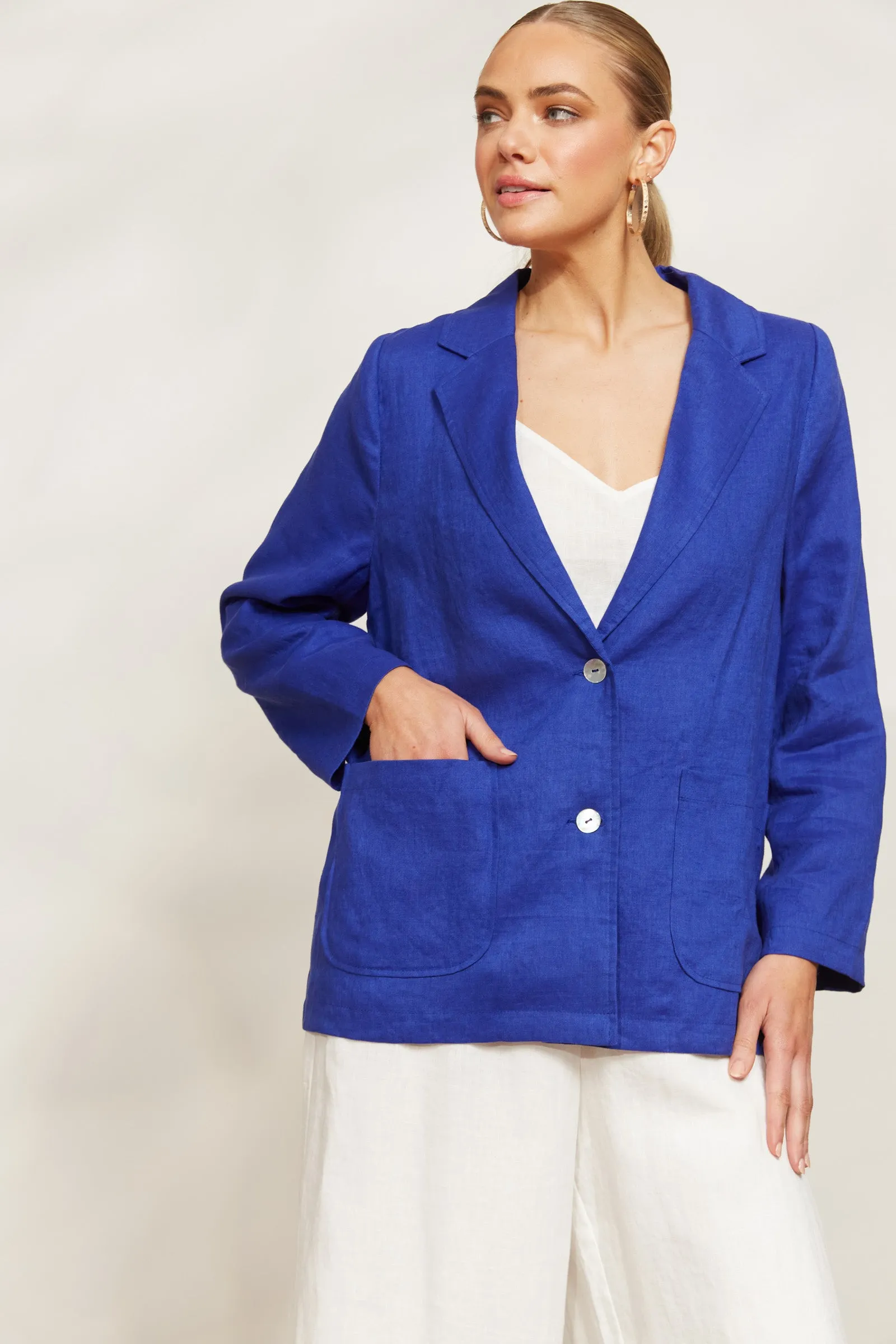 Halcyon Blazer - Cobalt