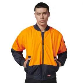 Hard Yakka Core Hi-Vis 2 Tone Waterproof Bomber Jacket (Y06670)