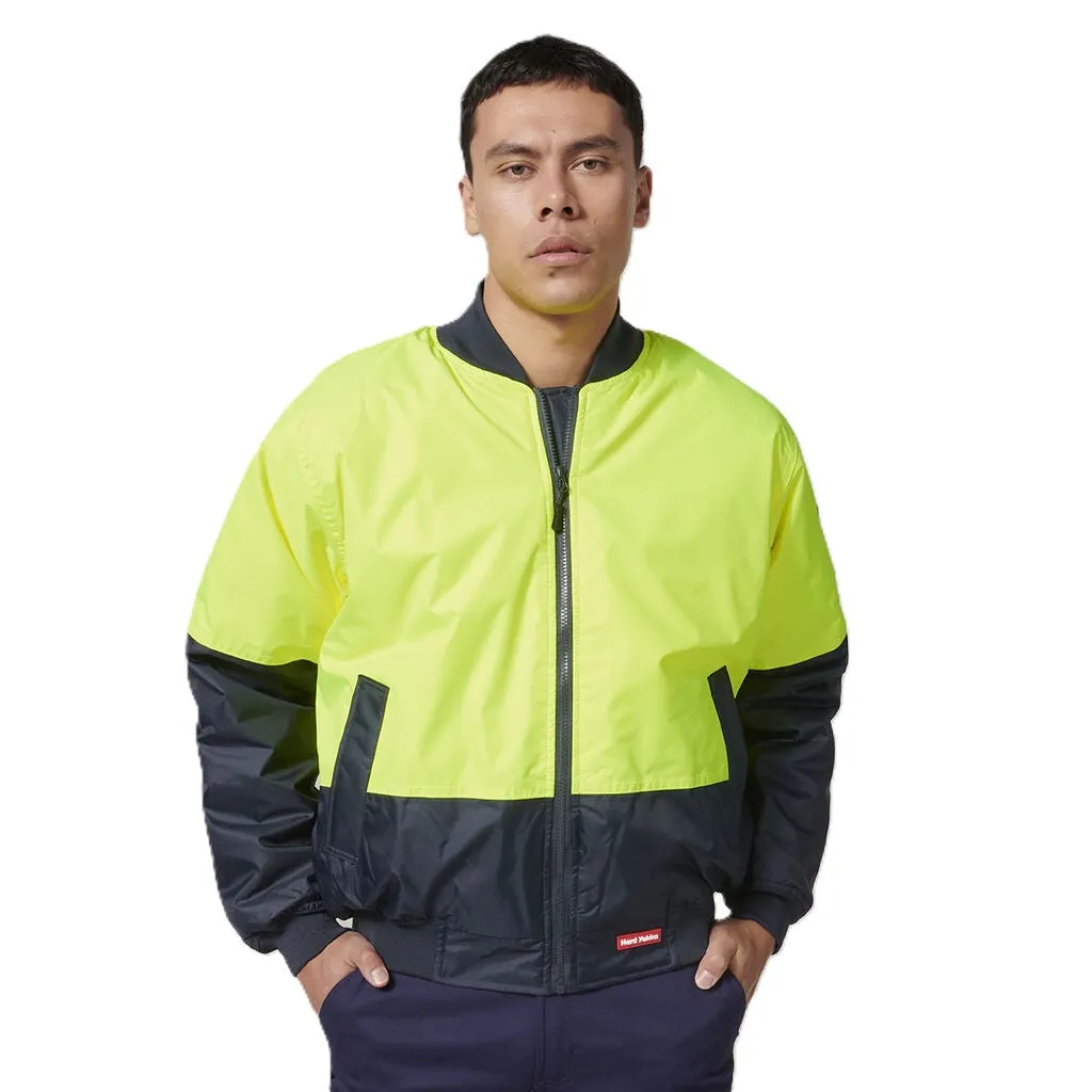 Hard Yakka Core Hi-Vis 2 Tone Waterproof Bomber Jacket (Y06670)