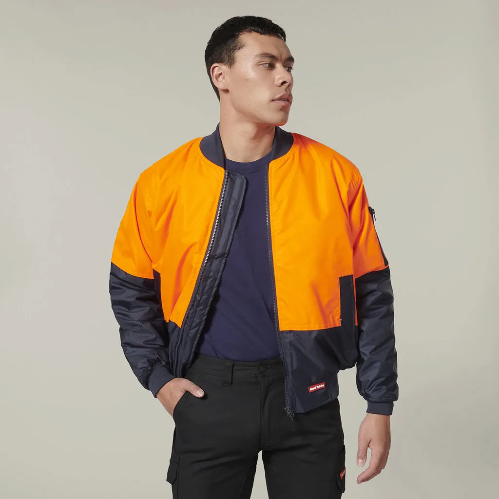 Hard Yakka Core Hi-Vis 2 Tone Waterproof Bomber Jacket (Y06670)