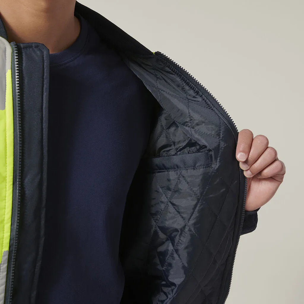 Hard Yakka Core Hi-Vis 2 Tone Waterproof Bomber Jacket (Y06670)