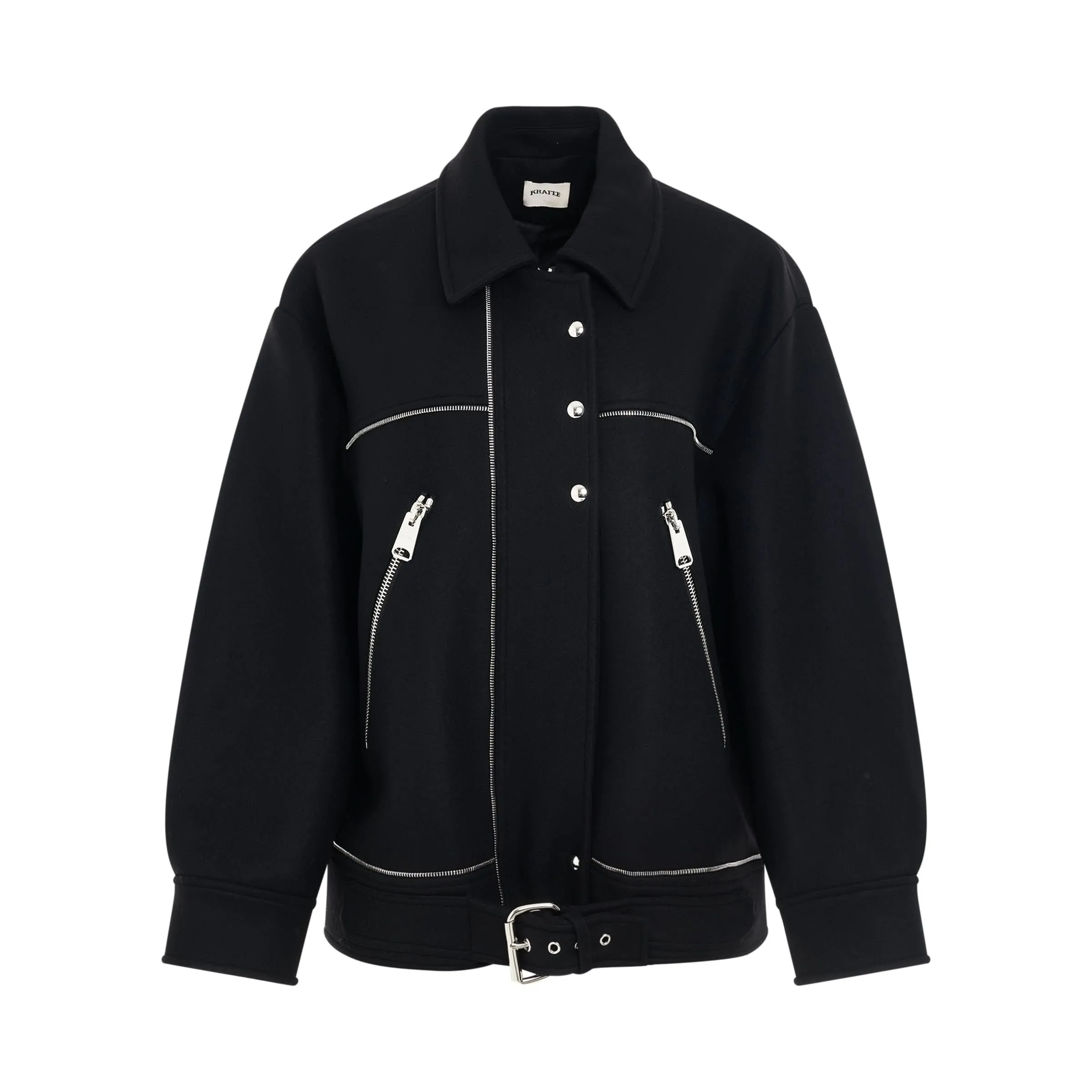 Herman Wool Jacket in Black