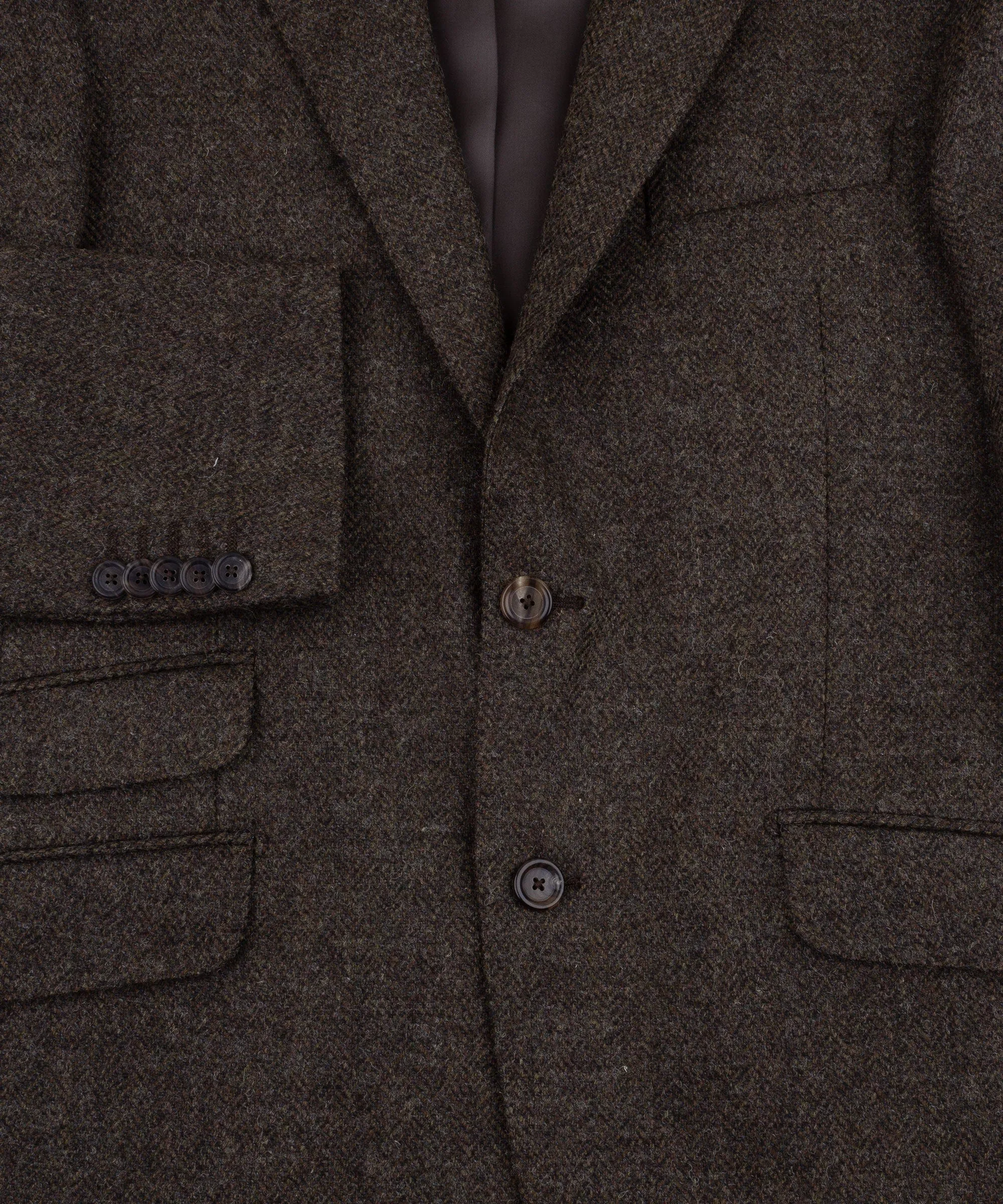 Herringbone Tweed Blazer