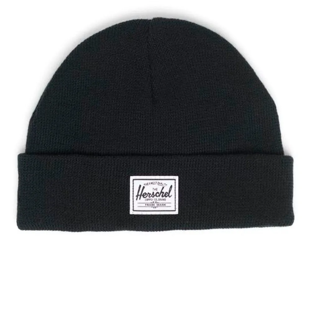 Herschel Sprout Cool Weather Beanie Hat - Black (12-24 Months)