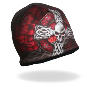 Hot Leathers KHC1020 Sublimated Celtic Cross Beanie