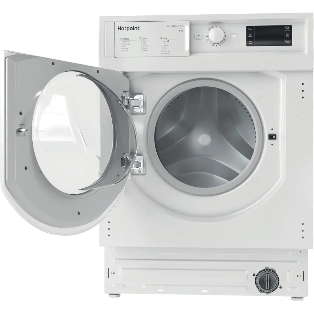 Hotpoint BIWMHG71483UKN 7kg 1400rpm Integrated Washing Machine - White