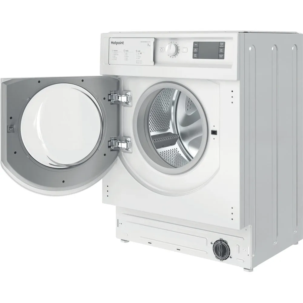 Hotpoint BIWMHG71483UKN 7kg 1400rpm Integrated Washing Machine - White