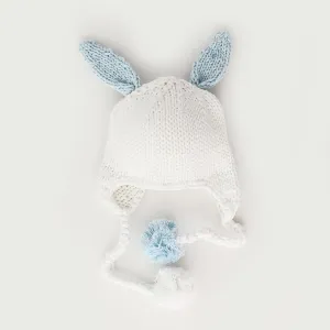 Hugbunny Blue Beanie Hat for Babies, Toddlers & Kids