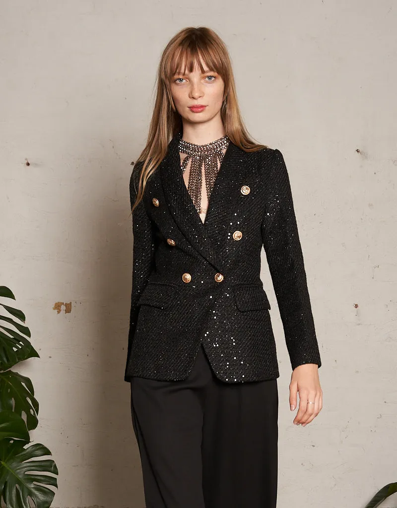 Jovial Sequin Blazer