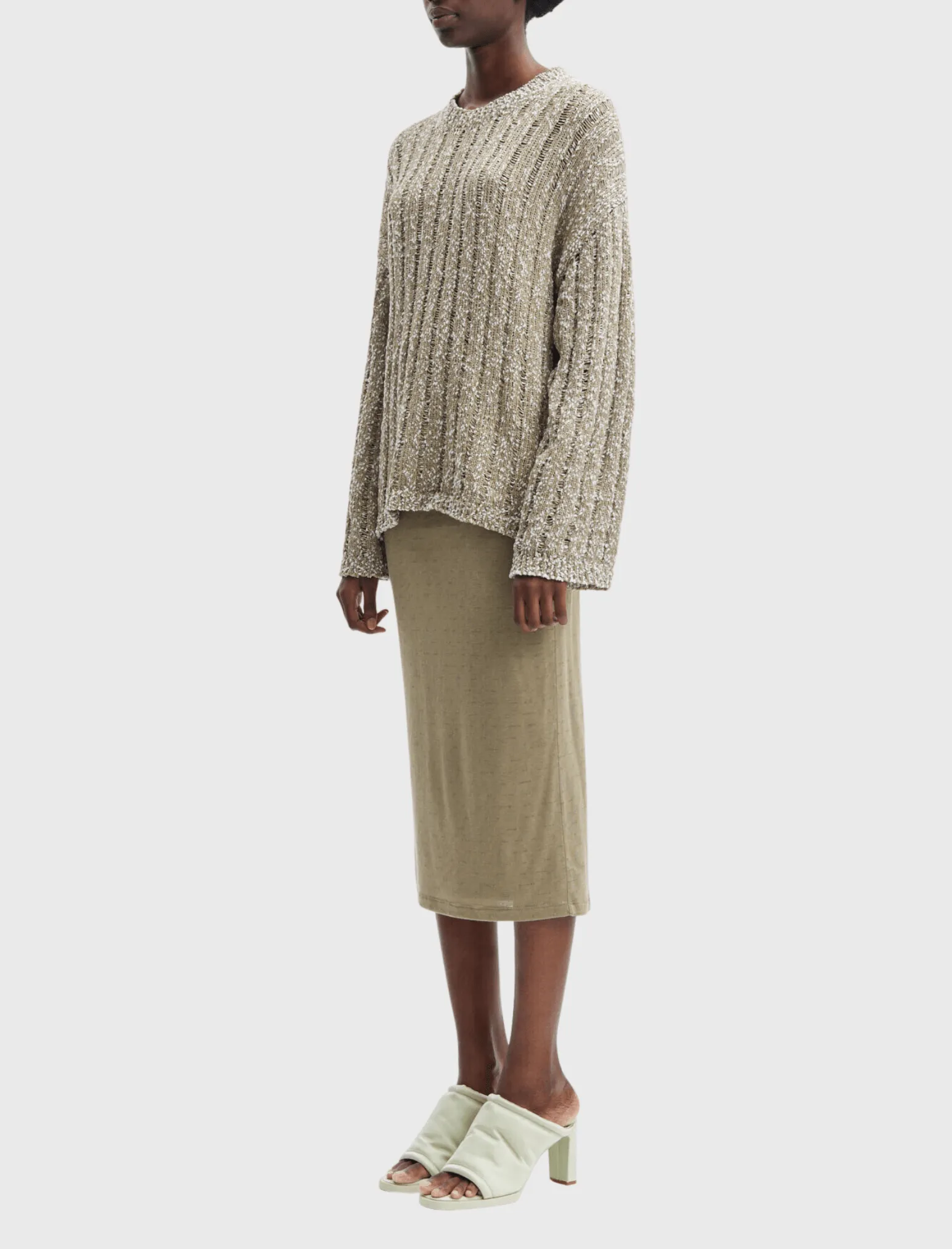 Julia Crew Neck Knit Sweater