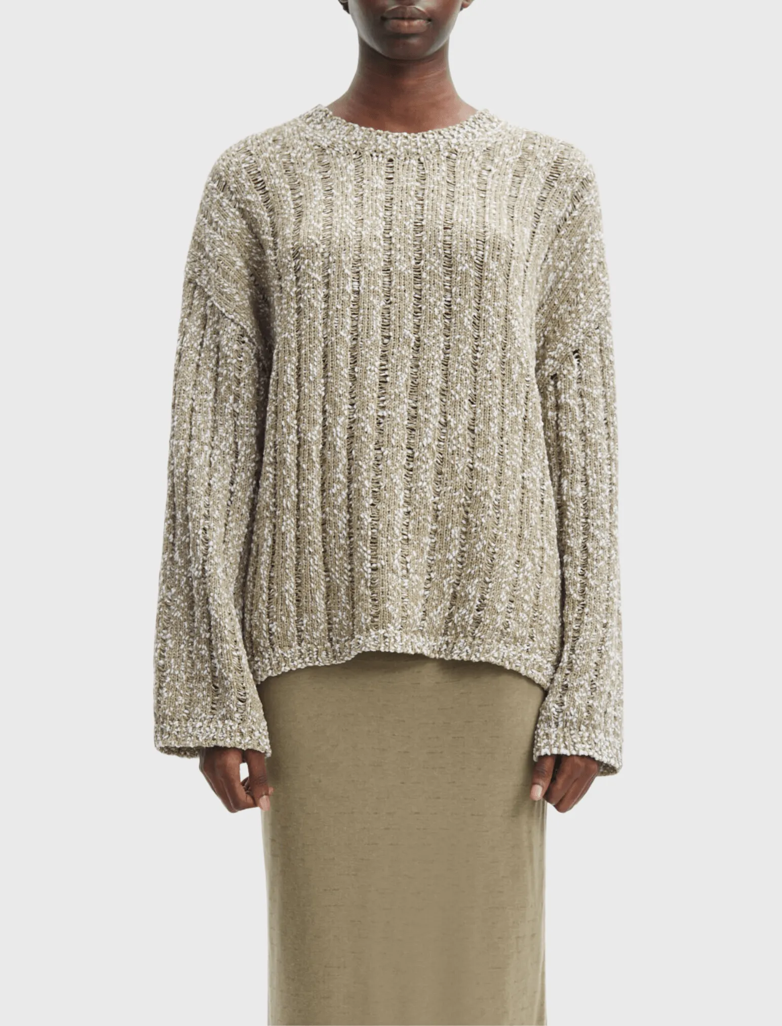 Julia Crew Neck Knit Sweater