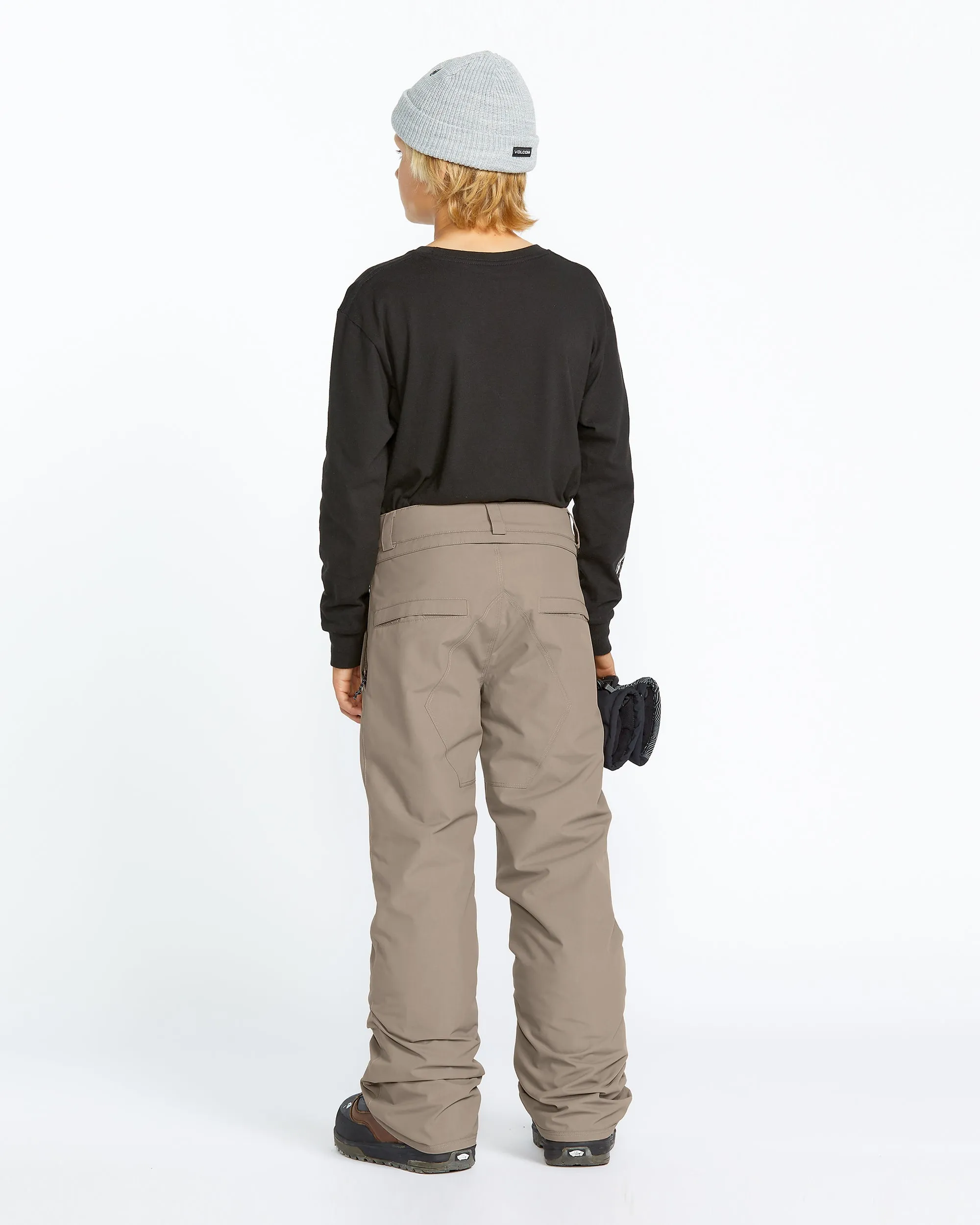 Kids Freakin Chino Youth Insulated Pants - Chestnut Brown