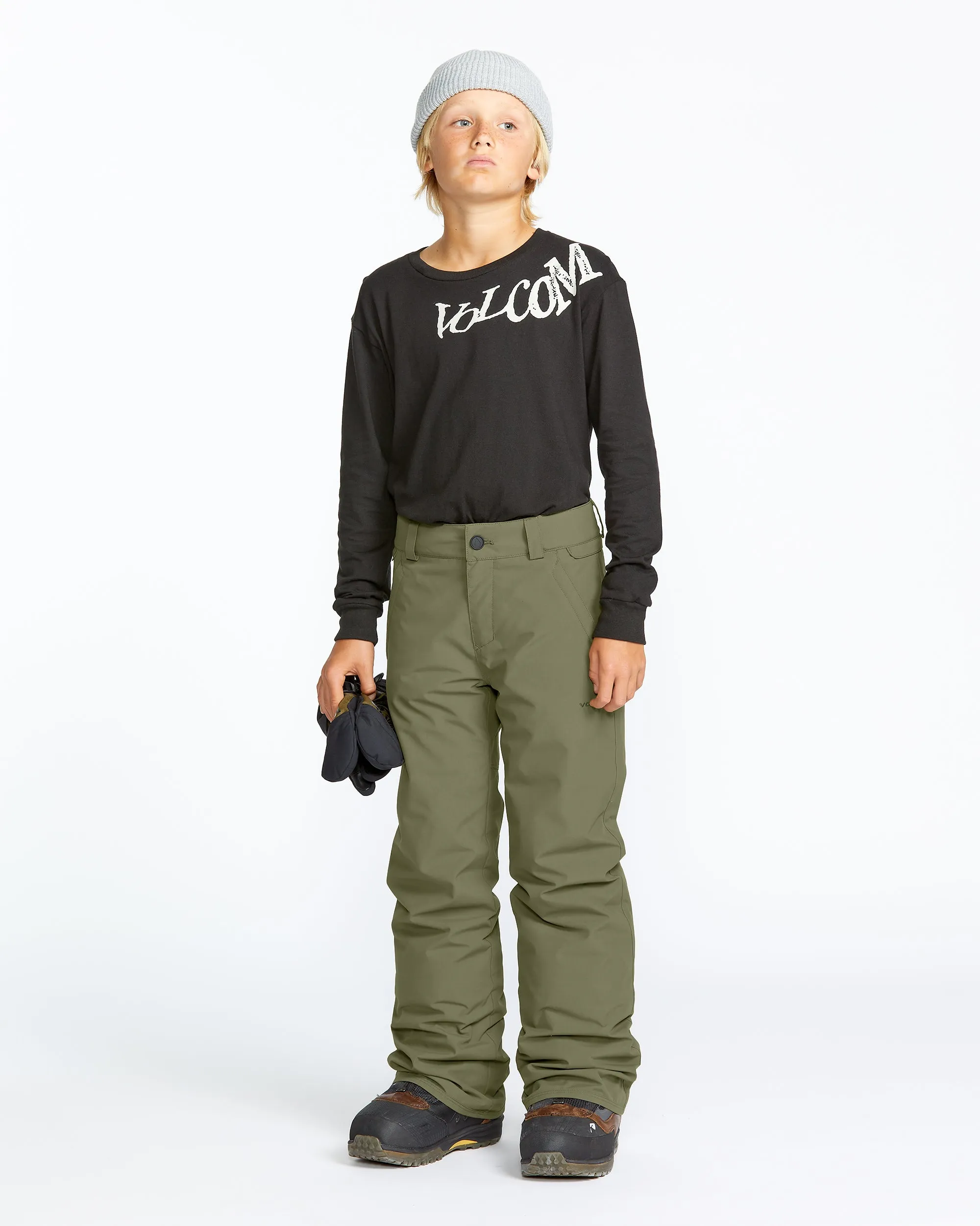 Kids Freakin Chino Youth Insulated Pants - Ivy