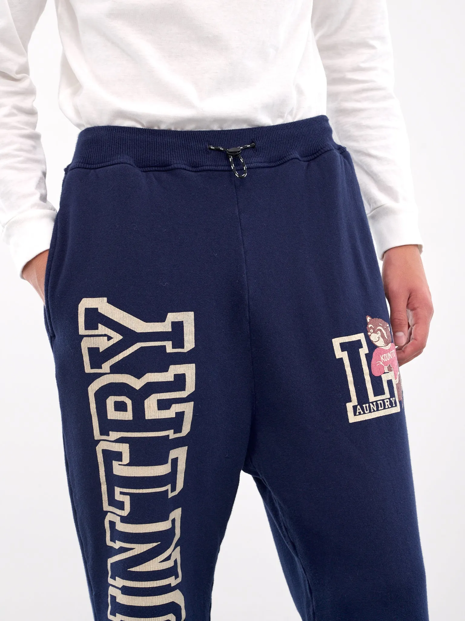 Kountry Flared Sweatpants (EK-1686LP-NAVY)