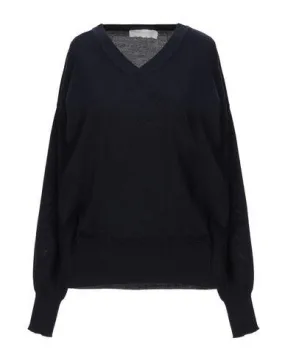 L' Autre Chose Women Jumper Dark blue L INT