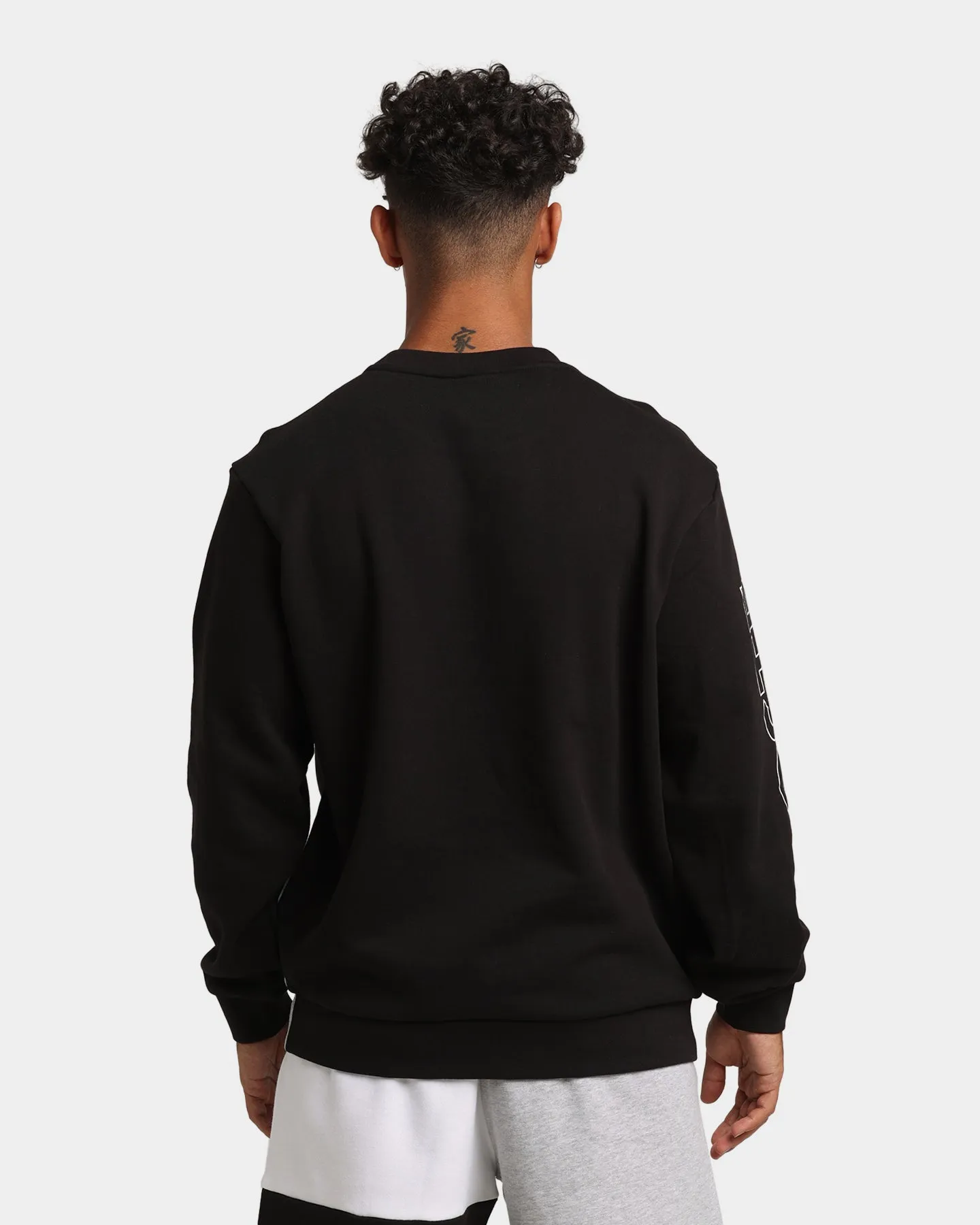 Lacoste Colour Block Crewneck Black/White